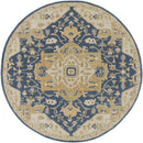 Roblin Traditional Navy Area Rug