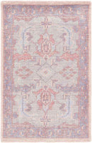 Treherne Traditional Purple Area Rug