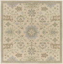 Ness Traditional Beige Area Rug
