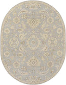 Caraquet Traditional Light Gray Area Rug