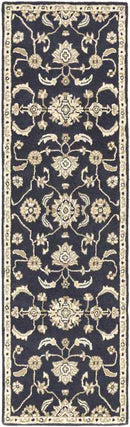 Caraquet Traditional Ink Area Rug