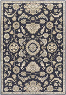 Caraquet Traditional Ink Area Rug