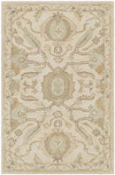 Nackawic Traditional Beige Area Rug