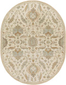 Nackawic Traditional Beige Area Rug