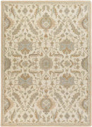 Nackawic Traditional Beige Area Rug