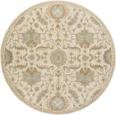 Nackawic Traditional Beige Area Rug