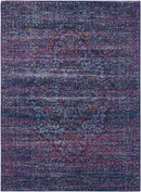 Cocagne Traditional Teal Area Rug