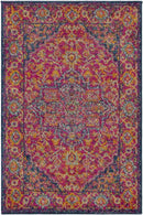 Aquaforte Traditional Garnet Area Rug