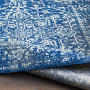 Amelia Traditional Dark Blue Area Rug