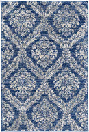 Bellburns Cottage Dark Blue Area Rug