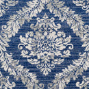 Bellburns Cottage Dark Blue Area Rug