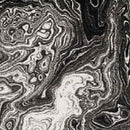 Bird Cove Modern Black Area Rug