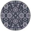 Eckville Traditional Charcoal Area Rug