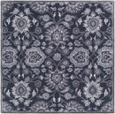 Eckville Traditional Charcoal Area Rug