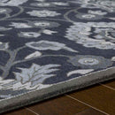 Eckville Traditional Charcoal Area Rug