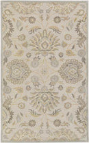 Eckville Traditional Light Gray Area Rug