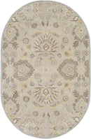 Eckville Traditional Light Gray Area Rug