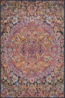Point May Traditional Saffron Area Rug