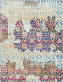 Raleigh Traditional Burnt Orange Area Rug