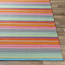 Falmouth Modern Sky Blue Area Rug