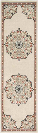 Balcarres Traditional Burnt Orange Area Rug