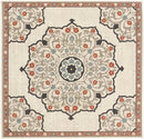 Balcarres Traditional Burnt Orange Area Rug