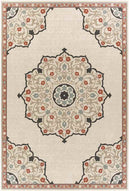 Balcarres Traditional Burnt Orange Area Rug