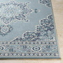 Lyla Traditional Aqua Area Rug