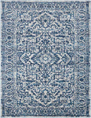 Emma Traditional Sky Blue Area Rug