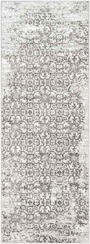 Dalmeny Traditional Light Gray Area Rug