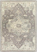 Roblin Traditional Taupe Area Rug