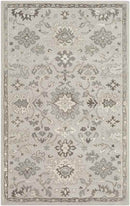 Ness Traditional Taupe Area Rug