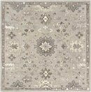 Ness Traditional Taupe Area Rug