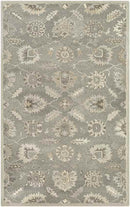 Kinistino Traditional Charcoal Area Rug