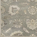 Kinistino Traditional Charcoal Area Rug