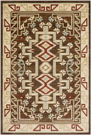 Ogema Rustic Dark Brown Area Rug
