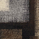 Norquay Modern Dark Brown Area Rug