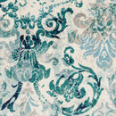 Redvers Modern Teal Area Rug