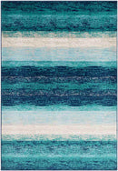 Rosthern Modern Teal Area Rug