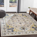 Roslin Traditional Camel Area Rug