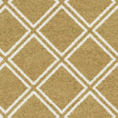 Gaastmeer Modern Tan/White Area Rug