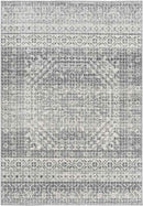Langweer Traditional Light Gray Area Rug
