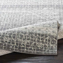 Langweer Traditional Light Gray Area Rug