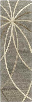 Falher Modern Medium Gray Area Rug