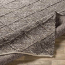 Modena Modern Dark Brown Area Rug