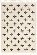 Tacozijl Global Ivory/Gray Area Rug