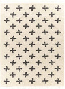 Tacozijl Global Ivory/Gray Area Rug