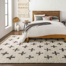 Tacozijl Global Ivory/Gray Area Rug