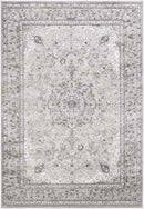Terband Traditional Charcoal Area Rug