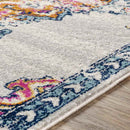 Tilburen Traditional Burnt Orange Area Rug